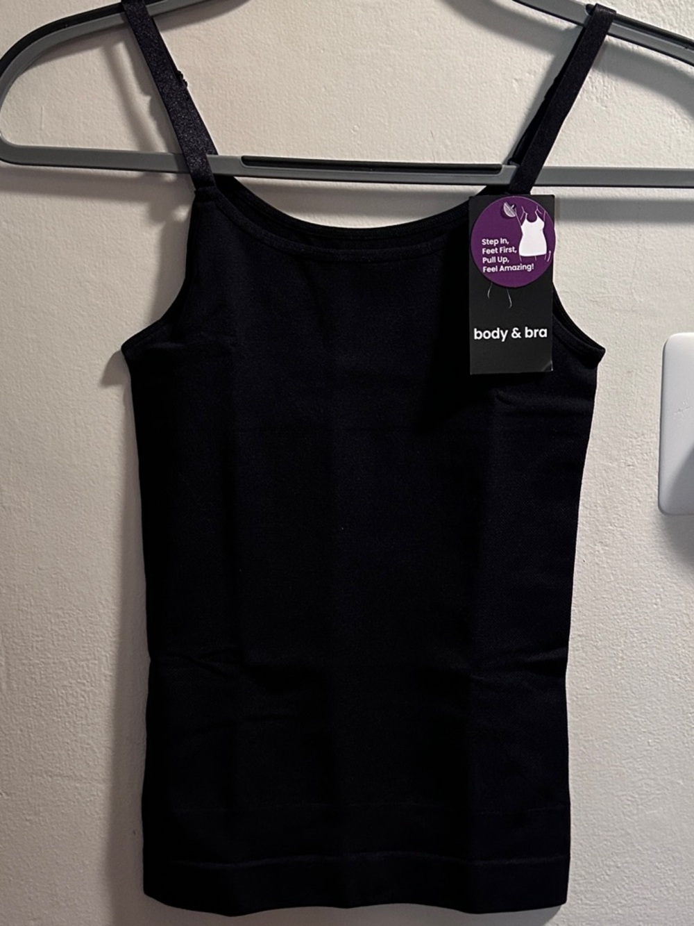 Body & Bra Black Seamless Women's Camisole Tank
